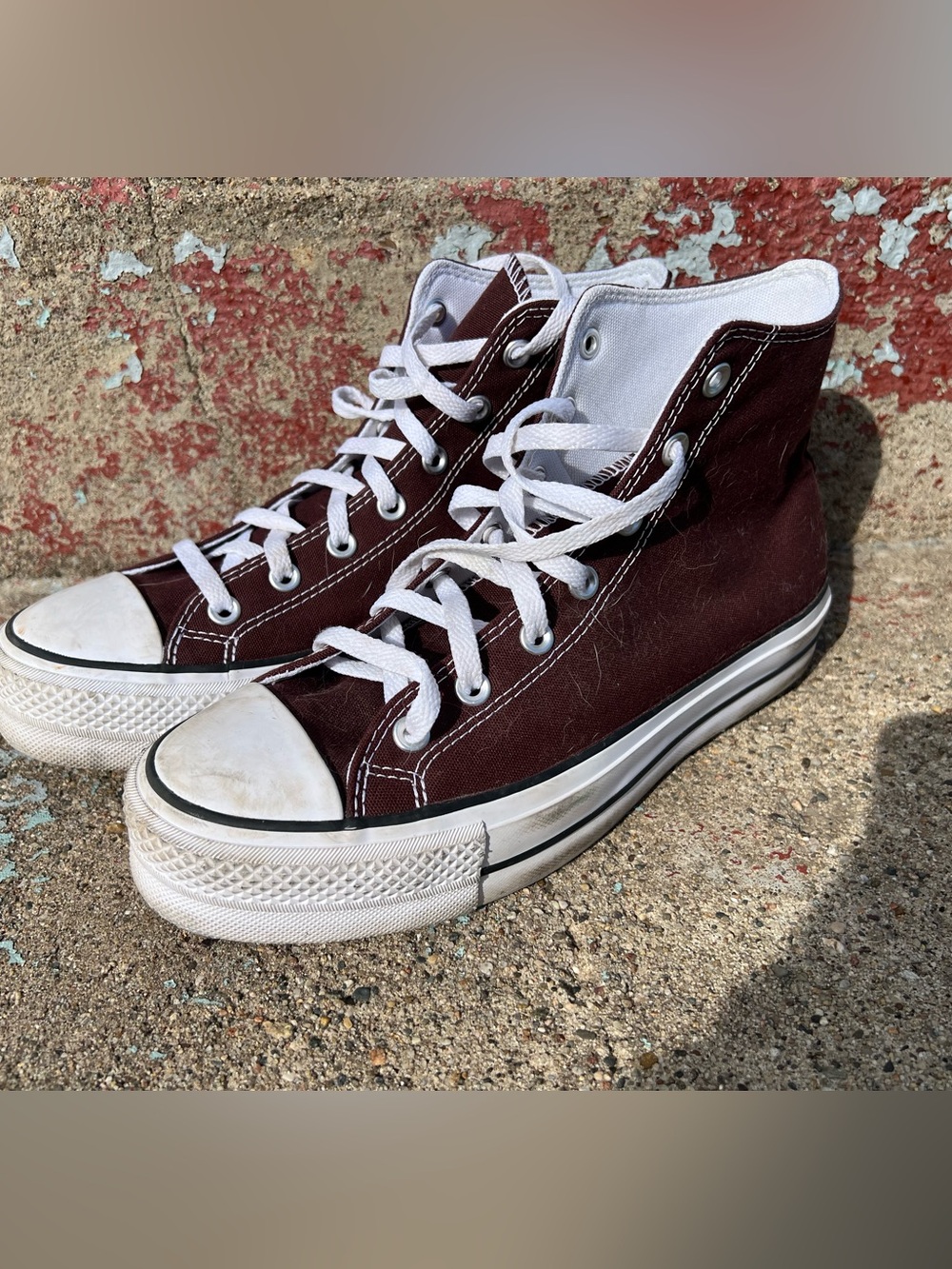 Converse ALL STAR Brown High tops women’s size 10.5 men’s size 8.5